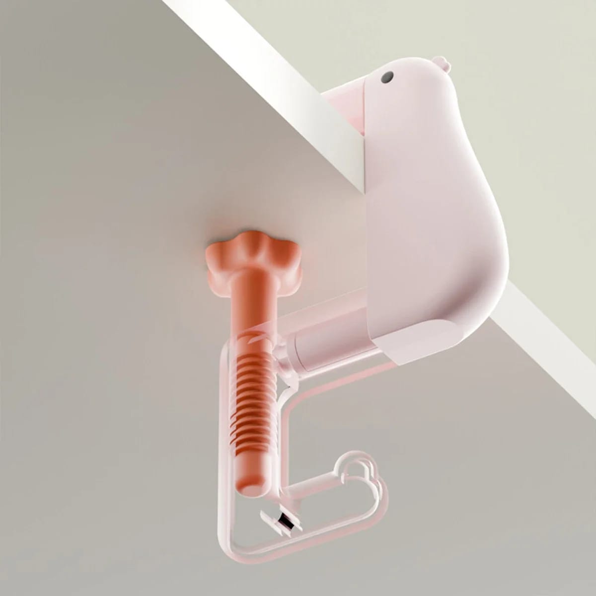 Gancho Portátil Tucan Pensante para Mesa, Cartera, Bolso o Pared
