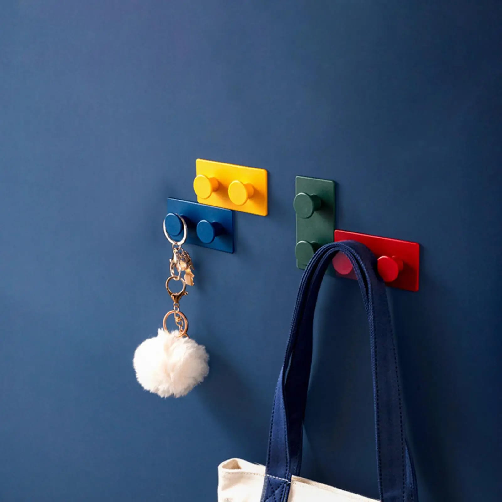 Set de 4 Ganchos de Pared Adhesivos para Colgar. Perchero