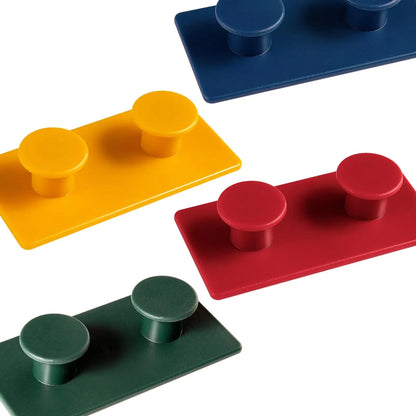 Set de 4 Ganchos de Pared Adhesivos para Colgar. Perchero