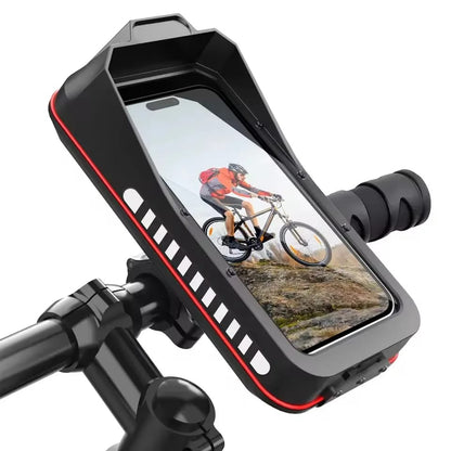 Soporte Universal Impermeable para Celular de Moto y Bici (4.7-7.0 pulgadas) con Bloqueo Rápido para Manubrio.