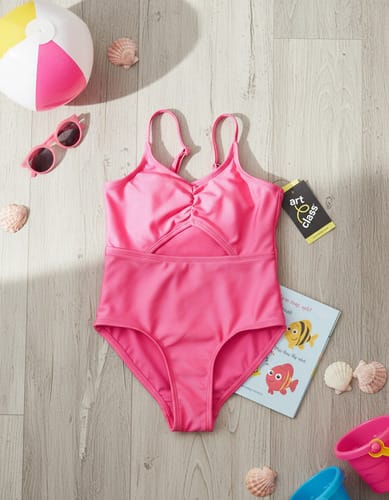 Bikini maya Art Class entera para niñas de calidad para el verano.