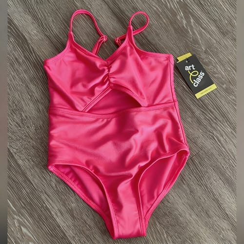 Bikini maya Art Class entera para niñas de calidad para el verano.