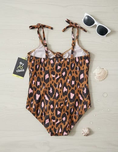 Bikini maya Art Class entera para niñas de calidad para el verano.