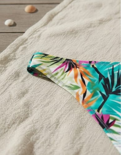 Bikini dama Shade & Shore parte inferior Tropical