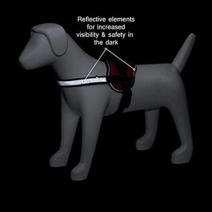 Pretal Arnés Perro Tipo Malla Reflectivo