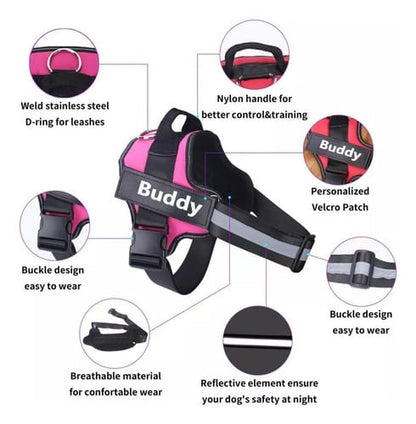 Pretal Arnés Perro Tipo Malla Reflectivo