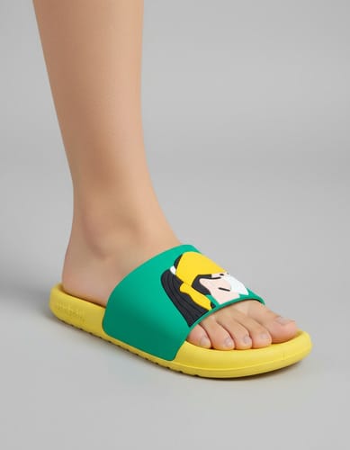 Chinelas ojotas mujer tapaboca