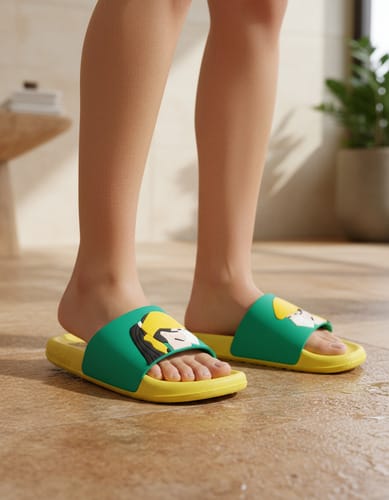 Chinelas ojotas mujer tapaboca