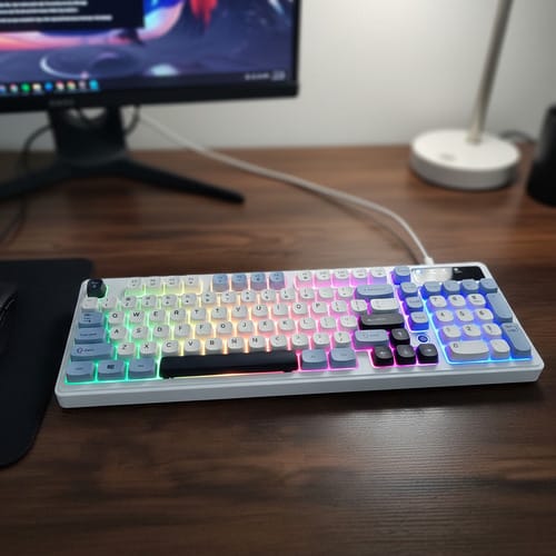  Teclado gammer con cable