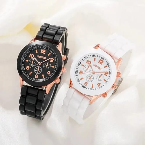 Set reloj dama con accesorios
