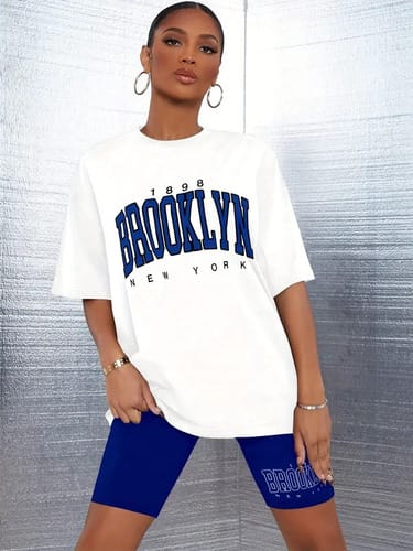 Conjunto dama Brookling remera y biker