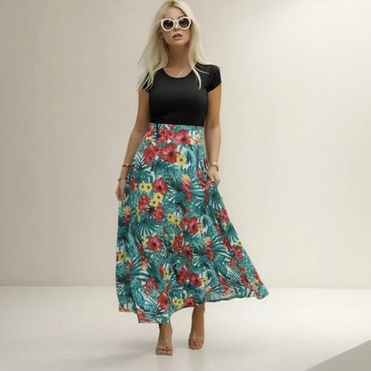 Maxivestido de algodón