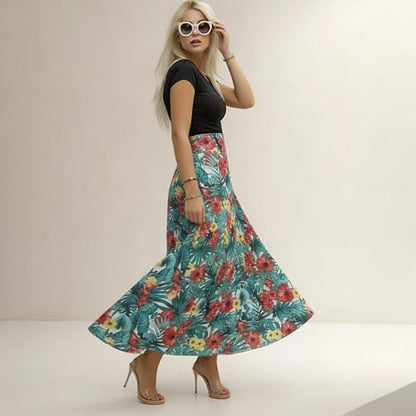 Maxivestido de algodón