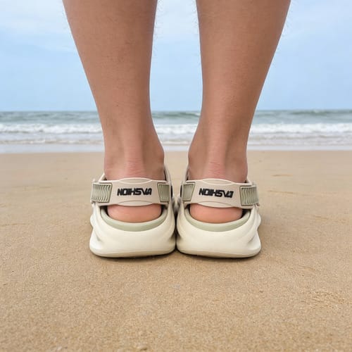 Chancleta de zapatillas sin deslizamiento de verano, sandalias deportivas de playa 