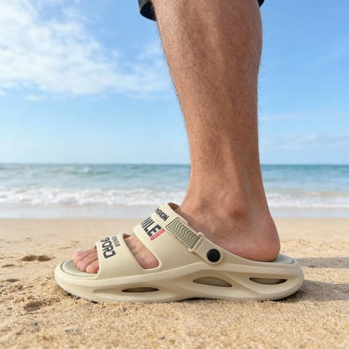 Chancleta de zapatillas sin deslizamiento de verano, sandalias deportivas de playa 