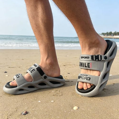 Chancleta de zapatillas sin deslizamiento de verano, sandalias deportivas de playa 