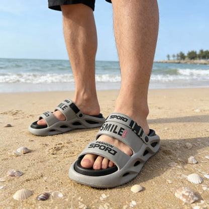 Chancleta de zapatillas sin deslizamiento de verano, sandalias deportivas de playa 