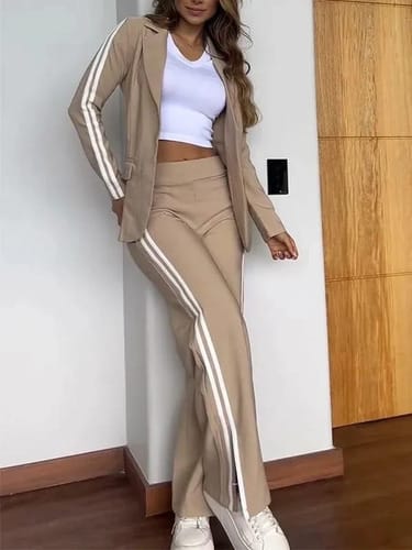 Conjunto Saco Blazer y Pantalón Elegante para Oficina