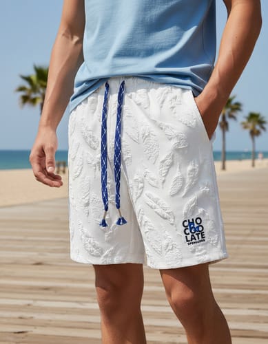 Short de Hombre Ancho y Suelto (Baggy) Estilo Board de Playa. Pantalón corto 3/4 (Tres Cuartos) con cordón ajustable, ideal para el verano. Tela fina, fresca y liviana. ¡Modelo nuevo de corte vin