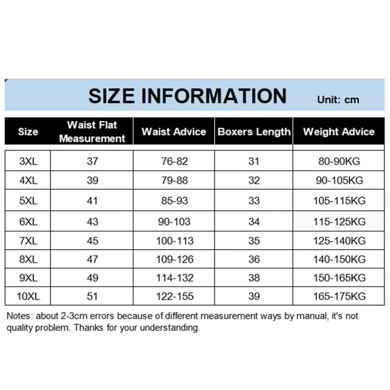 Boxer Hombre  Talles Grandes  Plus Size