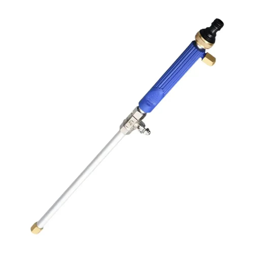 Pistola de Agua a Alta Presión para Auto y Jardín 46cm. Herramienta de riego y limpieza con chorro potente, pulverizador y boquilla.