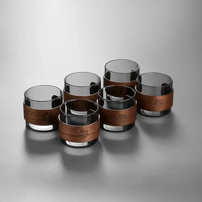Taza de Té SM Vidrio Borosilicato Resistente Calor 150ml