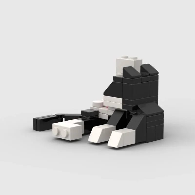 Bloques de Construcción Serie Gato Lindo SM Educativo Decorativo 62 Piezas