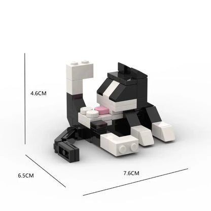 Bloques de Construcción Serie Gato Lindo SM Educativo Decorativo 62 Piezas