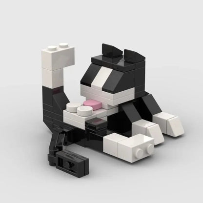 Bloques de Construcción Serie Gato Lindo SM Educativo Decorativo 62 Piezas