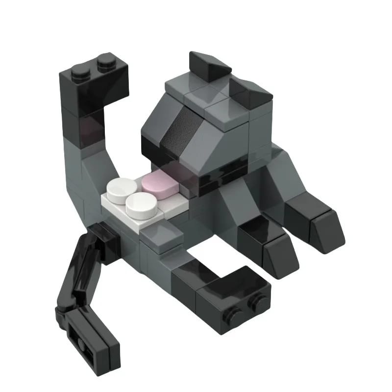 Bloques de Construcción Serie Gato Lindo SM Educativo Decorativo 62 Piezas