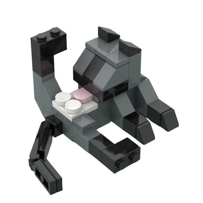Bloques de Construcción Serie Gato Lindo SM Educativo Decorativo 62 Piezas