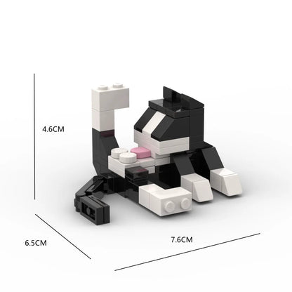 Bloques de Construcción Serie Gato Lindo SM Educativo Decorativo 62 Piezas