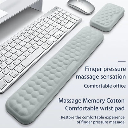 Reposamuñecas Ergonómico Memory Foam | Kit Teclado y Ratón