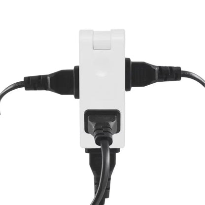 Adaptador Enchufe EU 4 en 1 | Toma Giratoria 180° de Viaje