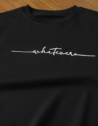 Remera de Hombre Moda Casual Holgada Letras Simple