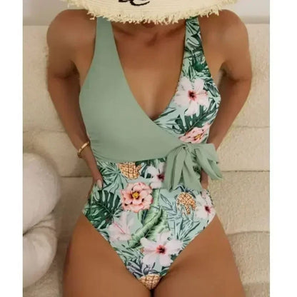 Bikini dama Tirantes Cruzados Sexy Estampada