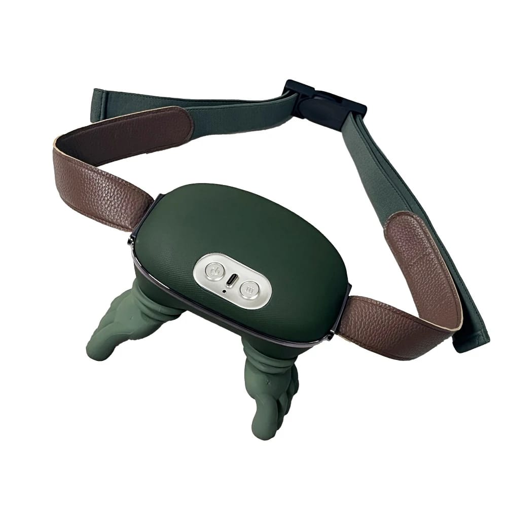 Masajeador biónico 4D de cuello y hombros, inalámbrico para cervicales y trapecios. Con tecnología de amasado y motor sin escobillas.