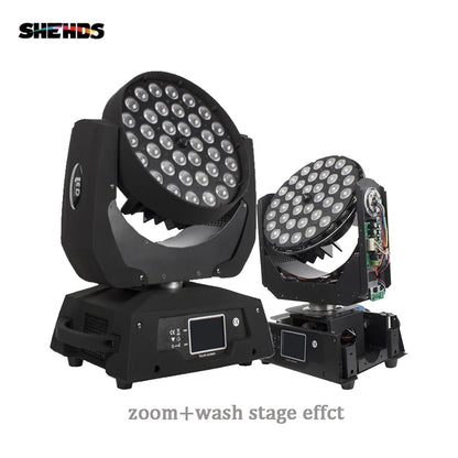 Lámparas LED de Escenario Focus Luce – 36 Luces RGBW de Enfoque