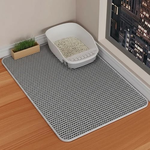 Alfombrilla Grande para Arena de Gato