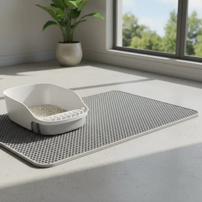 Alfombrilla Grande para Arena de Gato