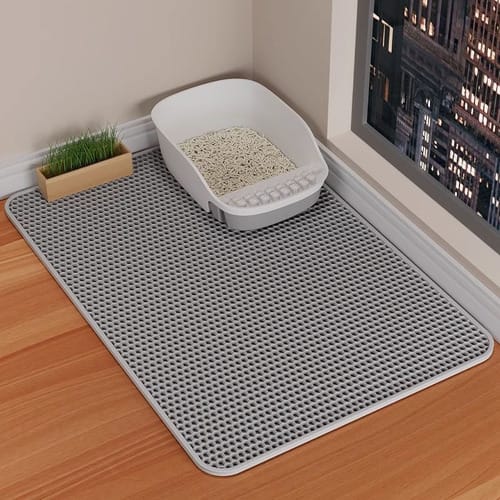 Alfombrilla Grande para Arena de Gato