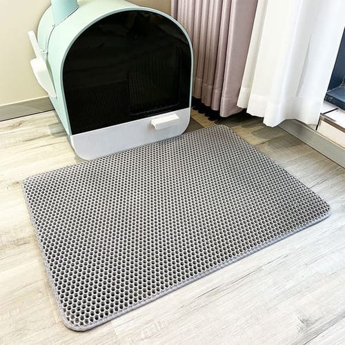Alfombrilla Grande para Arena de Gato