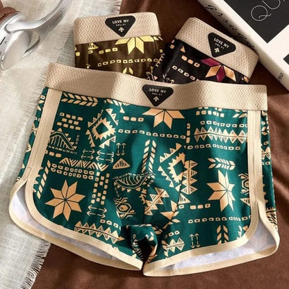 Calzoncillo Boxer para Hombre Estilo Étnico 