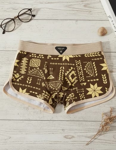 Calzoncillo Boxer para Hombre Estilo Étnico 