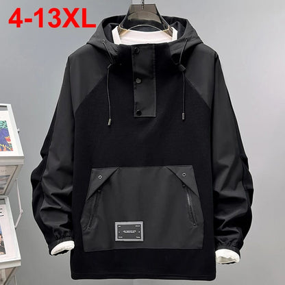 Buzos con Capucha Oversize Hombre Talles Grandes 
