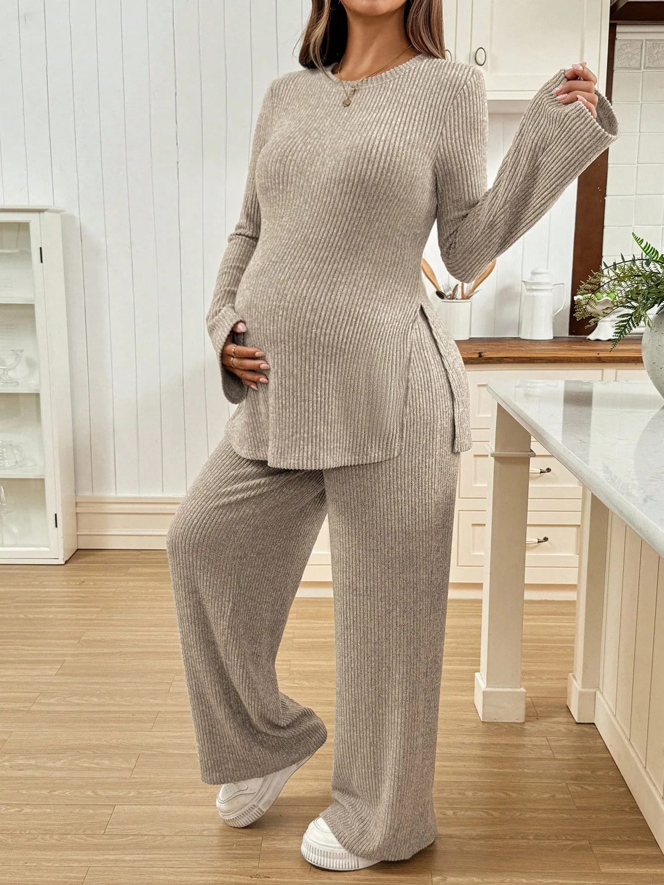 Conjunto Maternal De Invierno Para Embarazadas