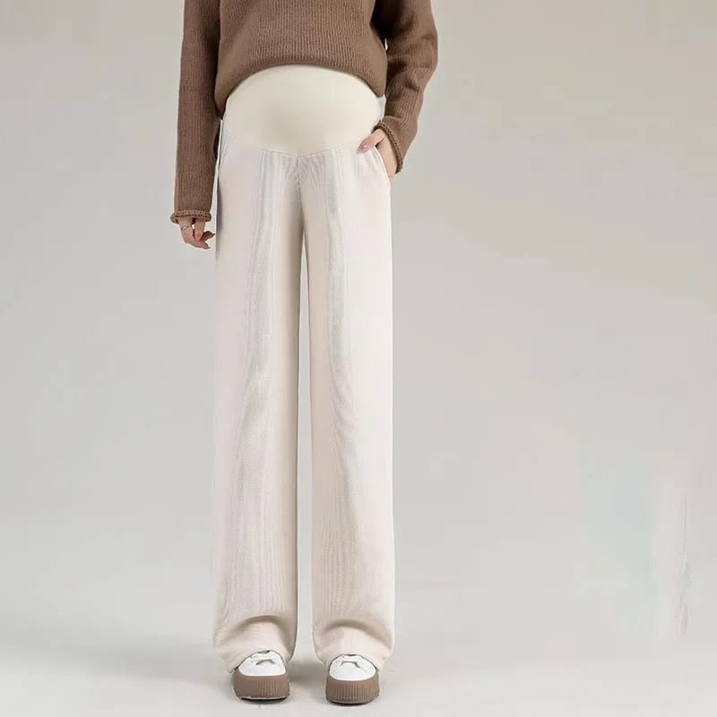 Pantalones Maternales de Invierno con Forro Polar. 