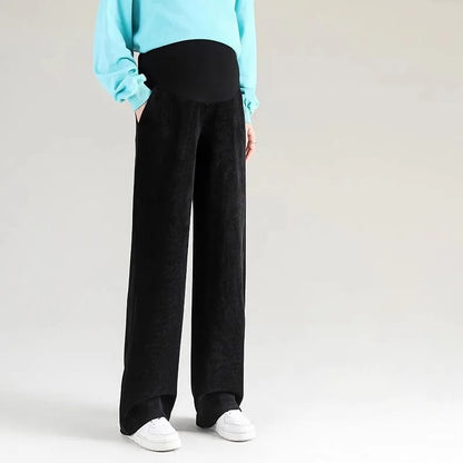 Pantalones Maternales de Invierno con Forro Polar. 