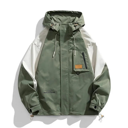 Campera de Hombre Versátil y Holgada para Talles Grandes. Ideal para Otoño, Estilo Casual, de Trabajo o Multiuso. Tendencia de Media Estación.
