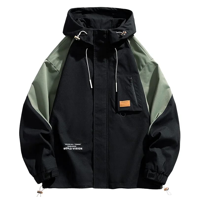 Campera de Hombre Versátil y Holgada para Talles Grandes. Ideal para Otoño, Estilo Casual, de Trabajo o Multiuso. Tendencia de Media Estación.